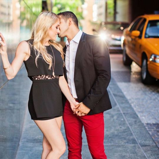 DOWNTOWN MIAMI engagement photography