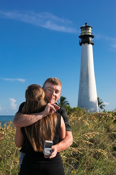 Key Biscayne Cape Florida Lighthouse propose photographer miami 10