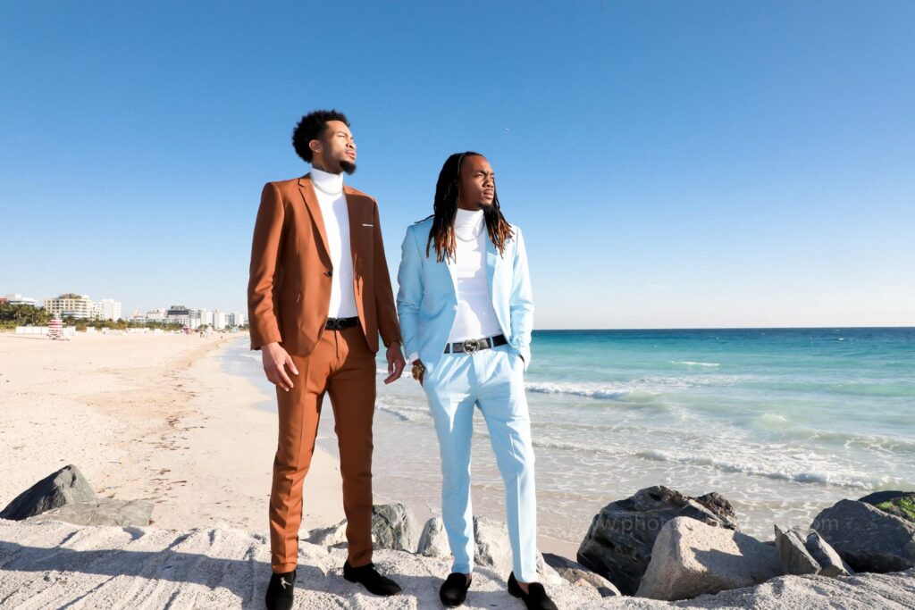 Miami beach LGBT couple model photo shoot 26